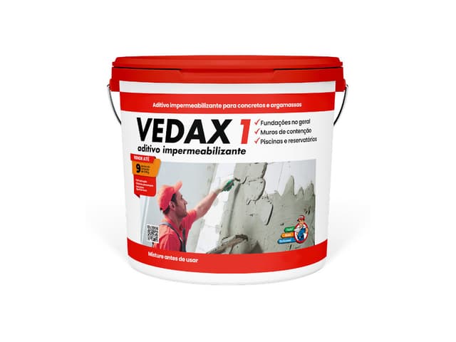 VEDAX - VEDAX 1 - ADIT. IMPERMEAB. (SM4)  3,6 LT.