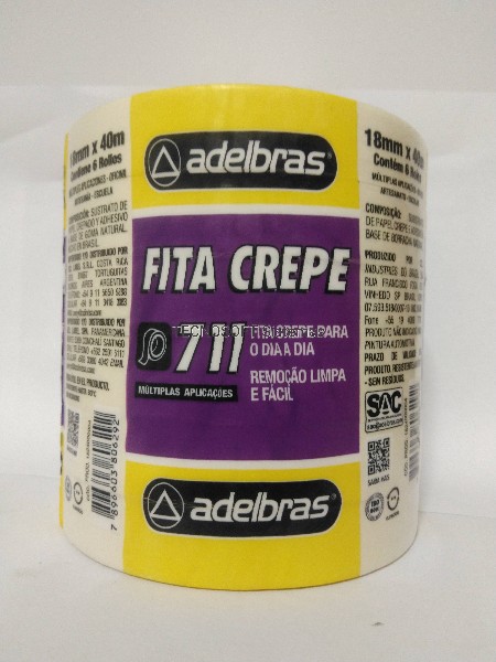 FITA CREPE IMOB.  ADELBRAS   711 - 18 X 40...