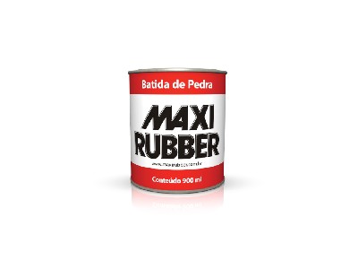 MAXI RUBBER - BATIDA DE PEDRA 1/4 LT -  PRETO ....