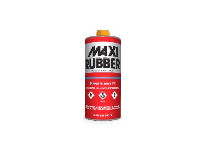 MAXI RUBBER - DILUENTE P/ PU 900 ML....