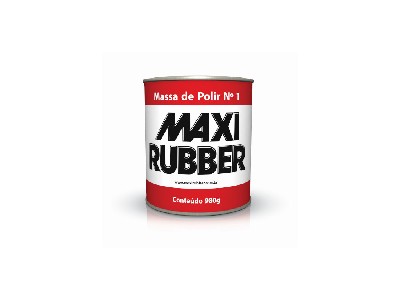 MAXI RUBBER - MASSA DE POLIR SOLV. N.1 - 980 GR.