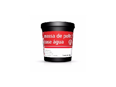 MAXI RUBBER - MASSA DE POLIR B.D.AGUA N.2 - 1KG.