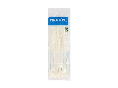 ABRAC. NYLON BRANCA - 2,5 X 209MM - C/100 /FRONTEC